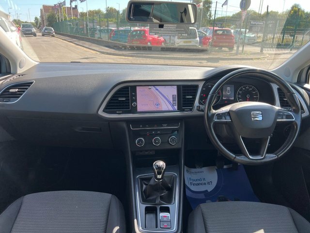 Seat Leon 1.6 Tdi Se Dynamic Estate Euro 6 Silver #3