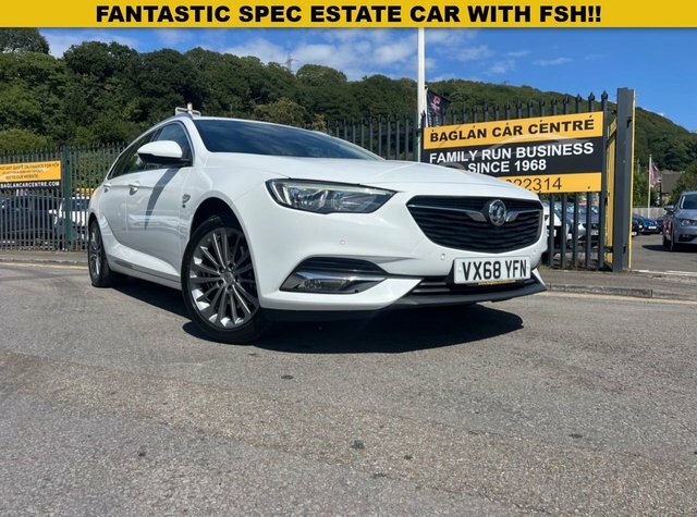 Vauxhall Insignia 2.0 Turbo D Blueinjection Sri Nav Sports Tourer White