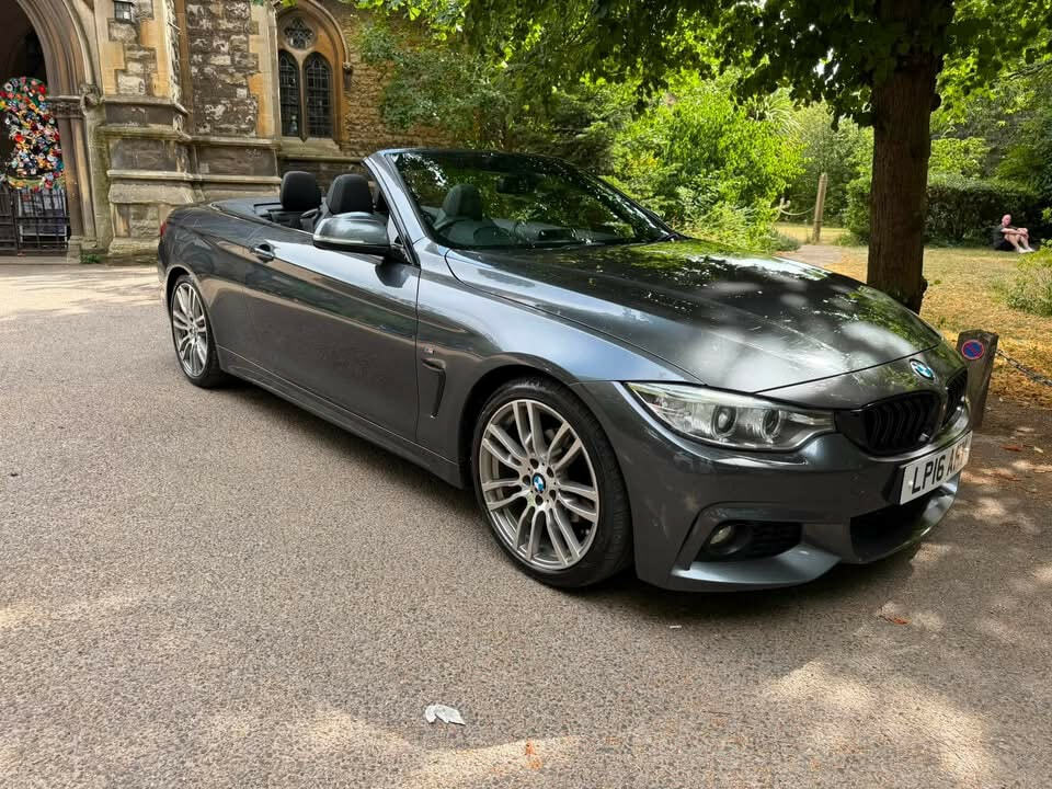 BMW 4 Series 2.0 420D M Sport Convertible Euro Grey