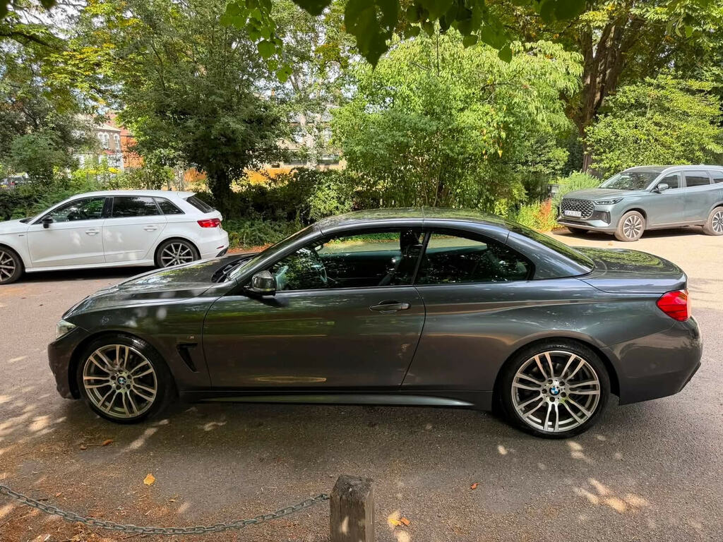 BMW 4 Series 2.0 420D M Sport Convertible Euro Grey #4