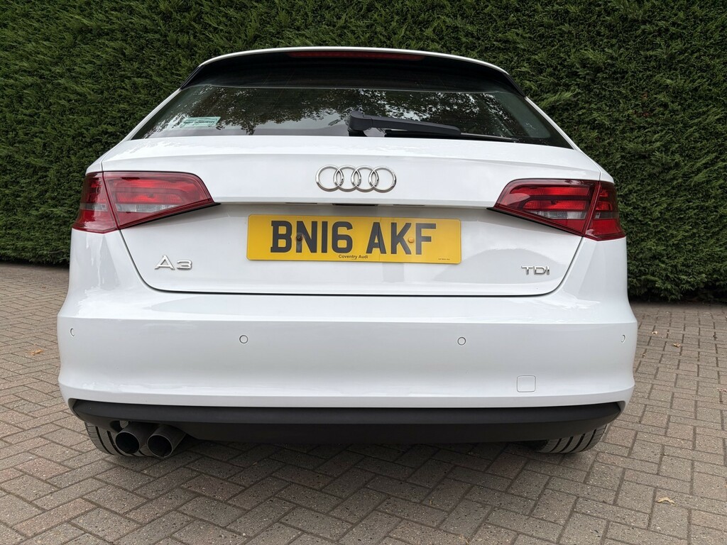 Audi A3 1.6 Tdi Sport Sportback S Tronic Euro 6 Black #15