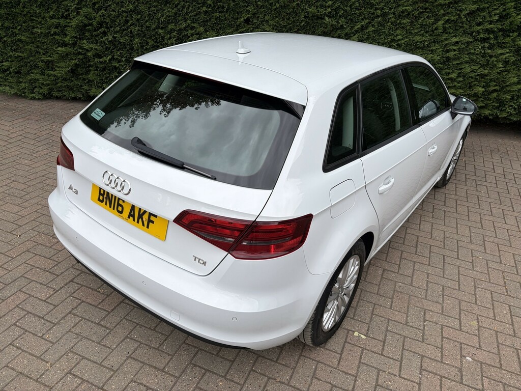 Audi A3 1.6 Tdi Sport Sportback S Tronic Euro 6 Black #11