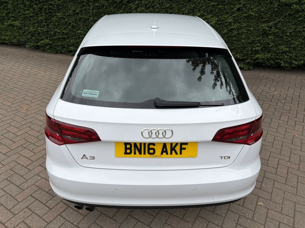 Audi A3 1.6 Tdi Sport Sportback S Tronic Euro 6 Black #14