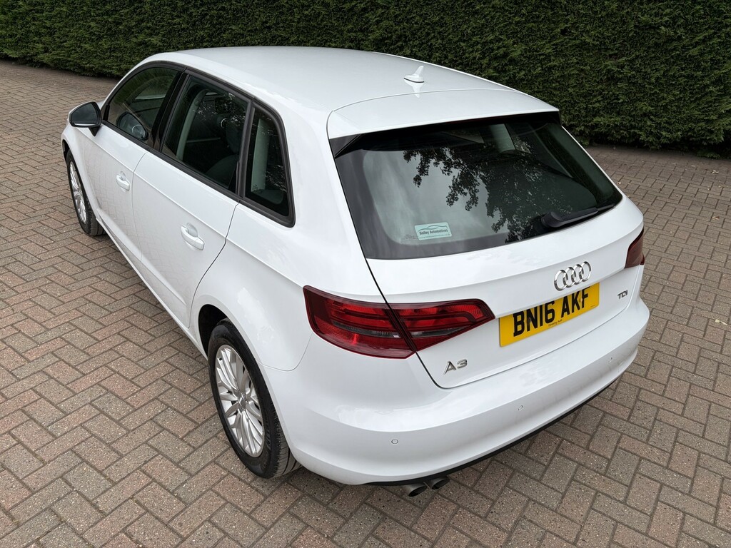 Audi A3 1.6 Tdi Sport Sportback S Tronic Euro 6 Black #10