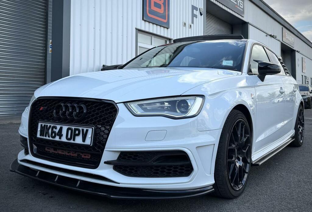 Audi S3 2.0 Tfsi Sportback S Tronic Quattro Euro 6 Ss 5 White