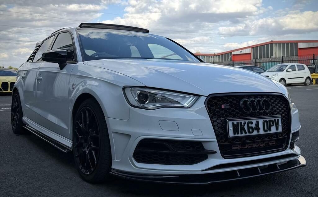 Audi S3 2.0 Tfsi Sportback S Tronic Quattro Euro 6 Ss 5 White #2