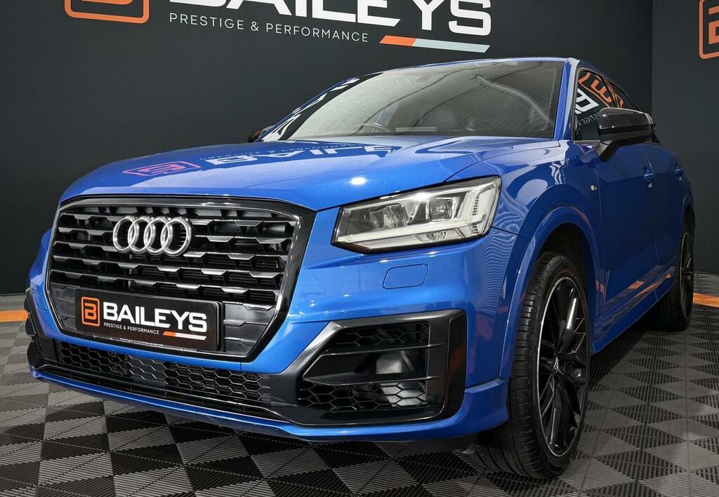 Audi Q2 1.6 Tdi 30 Black Edition Euro 6 Ss Blue #5