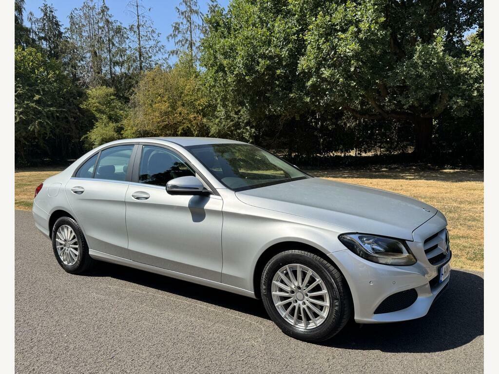 Mercedes-Benz C Class 1.6 C200d Se Saloon Silver #6