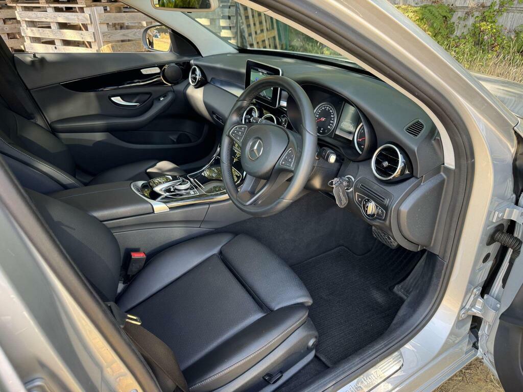 Mercedes-Benz C Class 1.6 C200d Se Saloon Silver #3