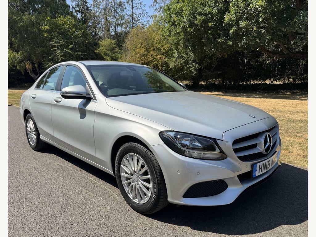 Mercedes-Benz C Class 1.6 C200d Se Saloon Silver #5