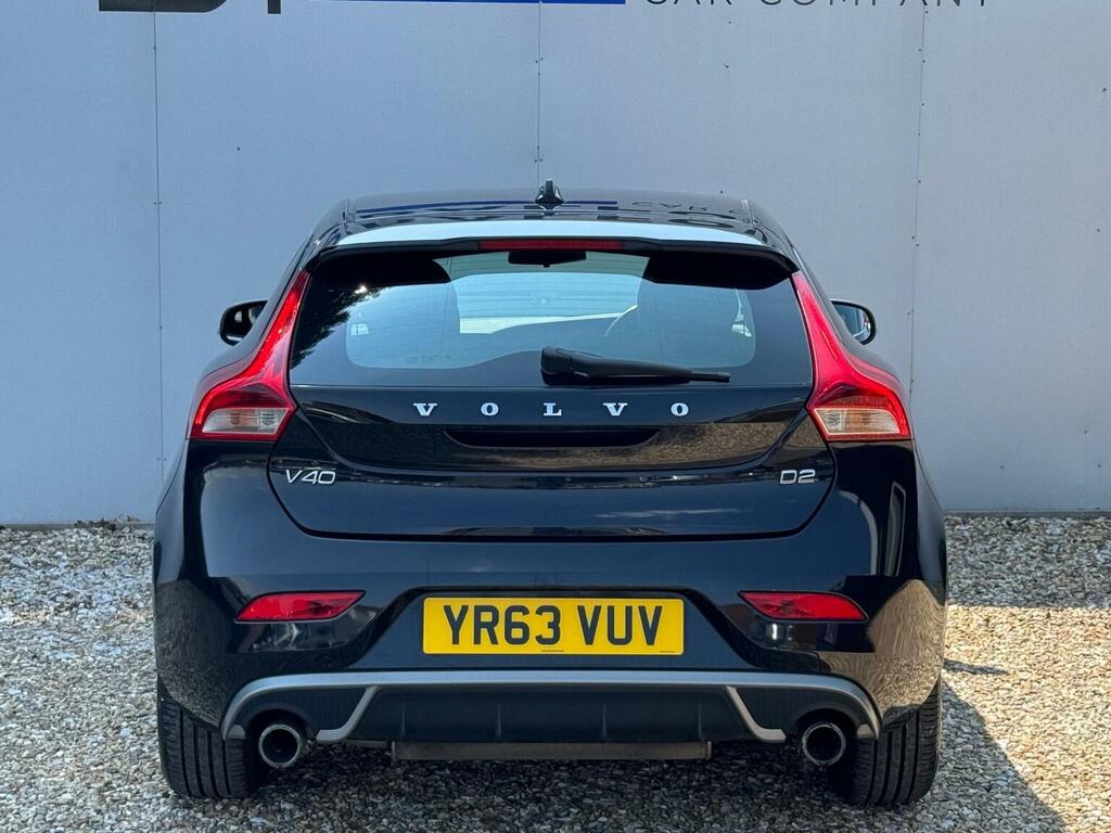 Volvo V40 1.6 D2 R-design Euro 5 Ss Black #4