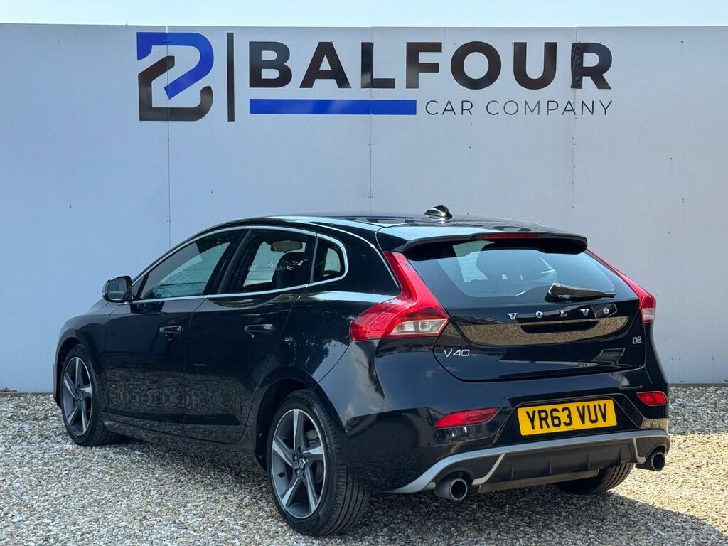 Volvo V40 1.6 D2 R-design Euro 5 Ss Black #3