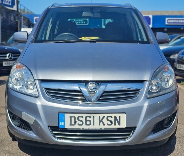 Vauxhall Zafira 1.8 16V Sri Mpv Euro 5 140 Ps DS61KSN Silver #2
