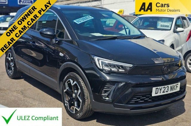 Vauxhall Crossland 1.2 Turbo Ultimate Suv E Black