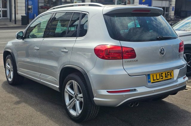 Volkswagen Tiguan 2.0 Tsi R-line Suv Dsg 4Wd Eu LL15AFK Silver #5