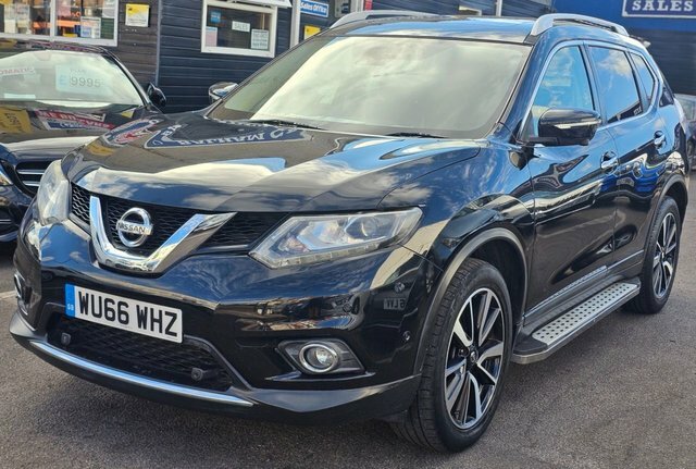 Nissan X-Trail 7 Seater1.6 Dig-t Tekna Suv Euro WU66WHZ Black #3