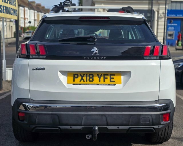 Peugeot 3008 1.2 Puretech Active Suv Eat Euro 6 Ss PX18YFE White #6