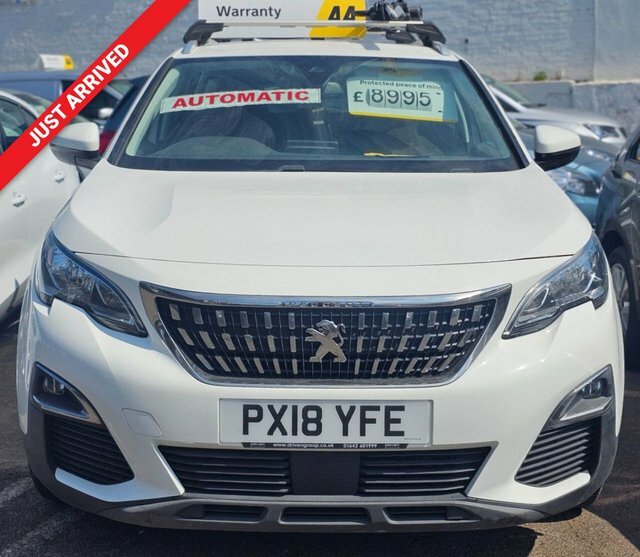 Peugeot 3008 1.2 Puretech Active Suv Eat Euro 6 Ss White