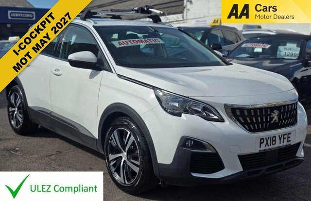 Peugeot 3008 1.2 Puretech Active Suv Eat Euro 6 Ss White