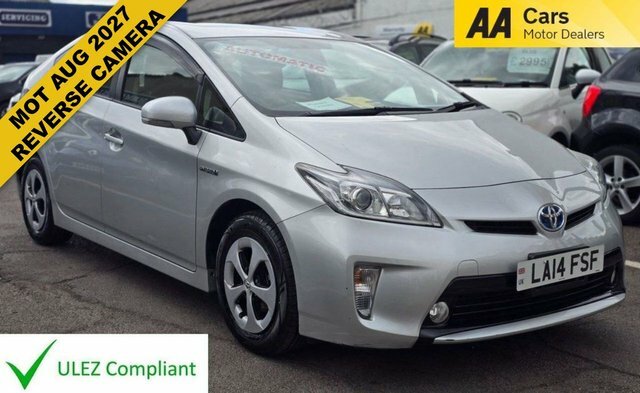 Toyota Prius 1.5 Saloon Hybrid Cvt 120 G Silver