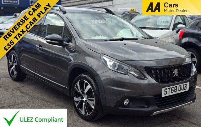 Peugeot 2008 1.2 Puretech Gpf Gt Line Suv Eat Euro 6 Grey