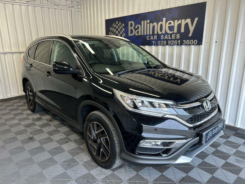 Honda Cr-V 1.6 I-dtec Se Plus 4Wd Euro 6 Black #2
