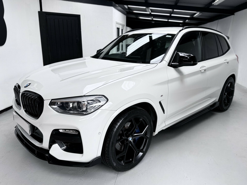 BMW X3 Xdrive 20D M Sport White #3
