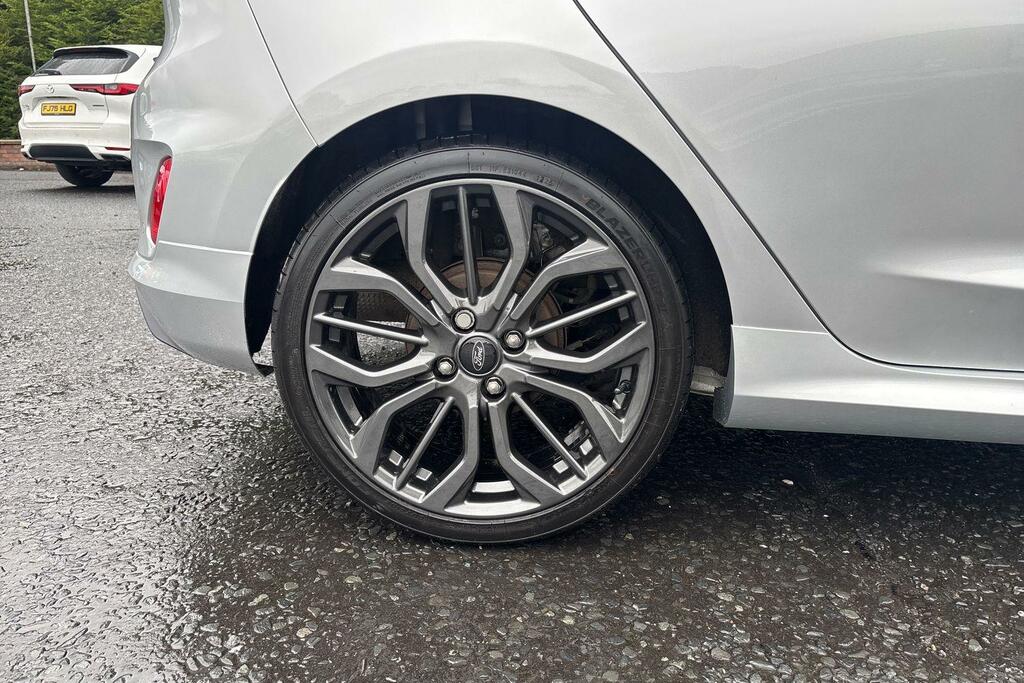 Ford Fiesta 1.0T 125Ps St-line X Edition In Silver With 23K GSZ8407 Silver #6