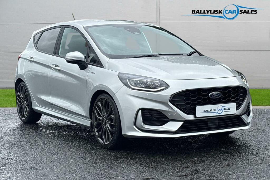 Ford Fiesta 1.0T 125Ps St-line X Edition In Silver With 23K Silver