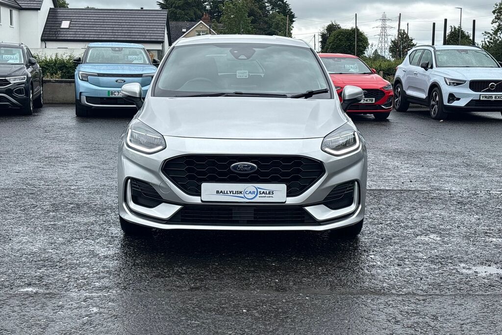 Ford Fiesta 1.0T 125Ps St-line X Edition In Silver With 23K GSZ8407 Silver #4
