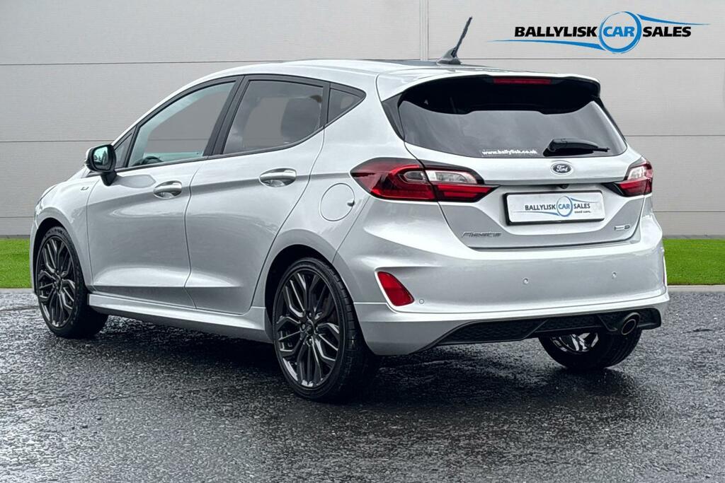 Ford Fiesta 1.0T 125Ps St-line X Edition In Silver With 23K GSZ8407 Silver #2