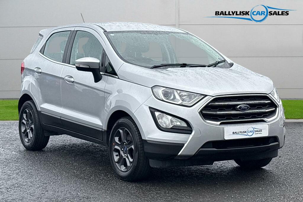 Ford Ecosport 1.0T Zetec In Silver With 53K Silver