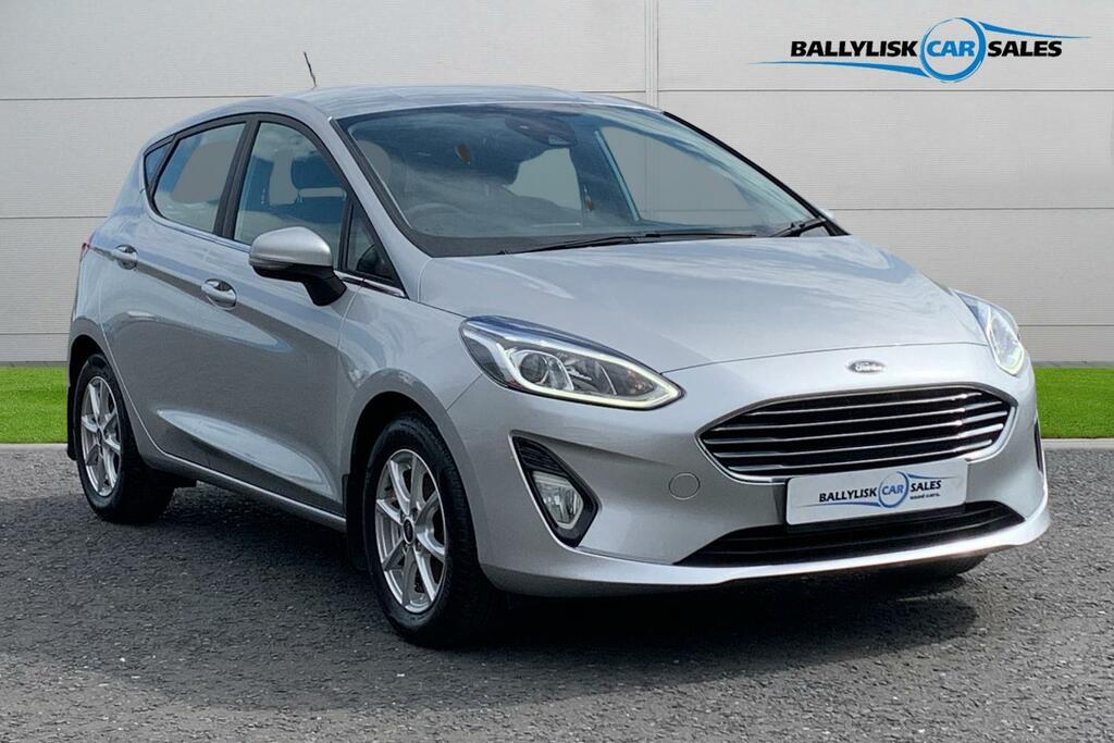 Ford Fiesta 1.1 Ti-vct Zetec 85Ps In Moondust Silver With 32K Silver