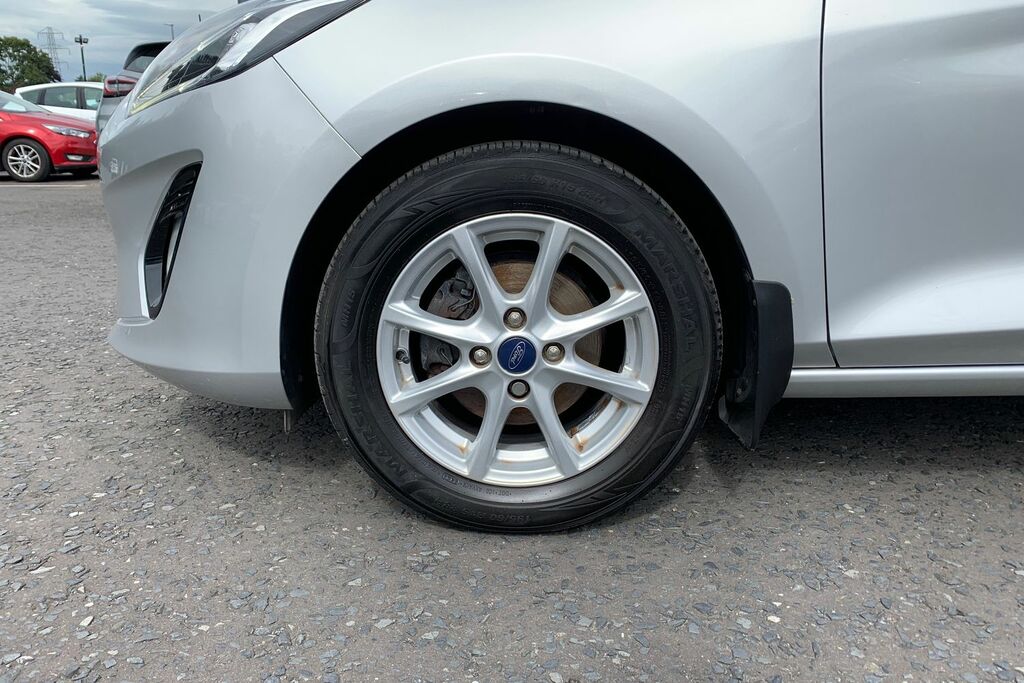 Ford Fiesta 1.1 Ti-vct Zetec 85Ps In Moondust Silver With 32K Silver #6