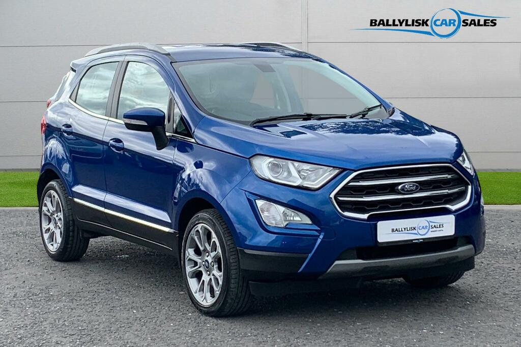 Ford Ecosport 1.0T 125Ps Titanium In Blue With 60K Blue