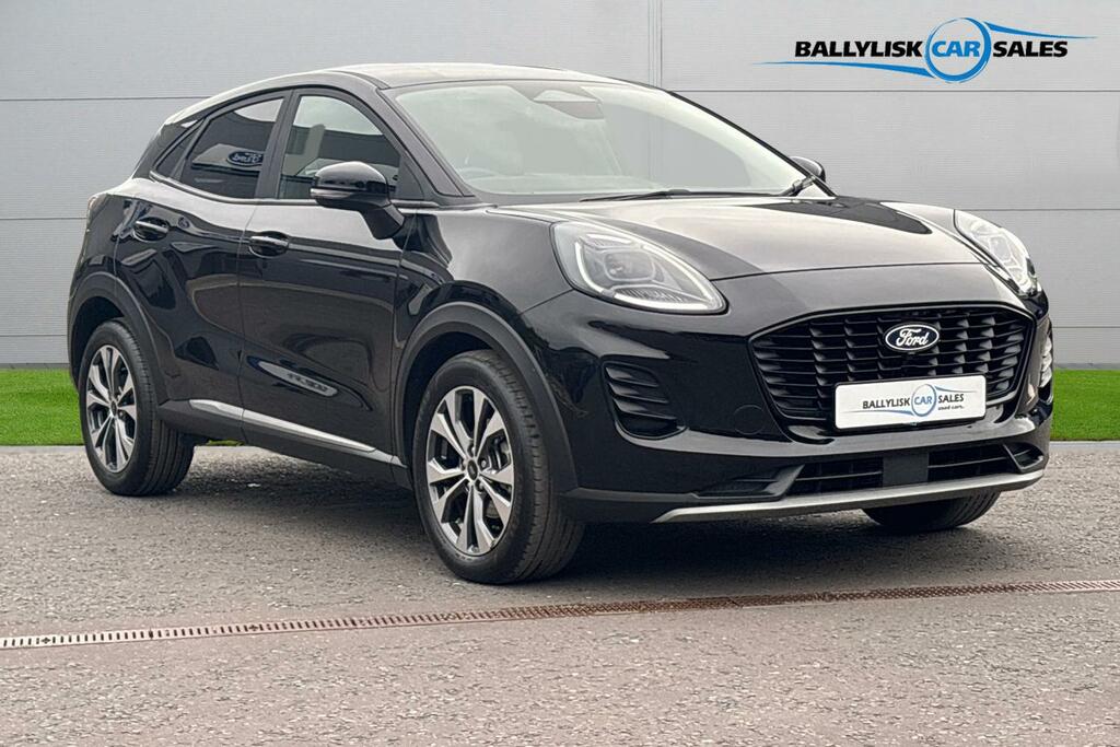 Ford Puma 1.0 Mhev Titanium Hybrid Euro 6 Black