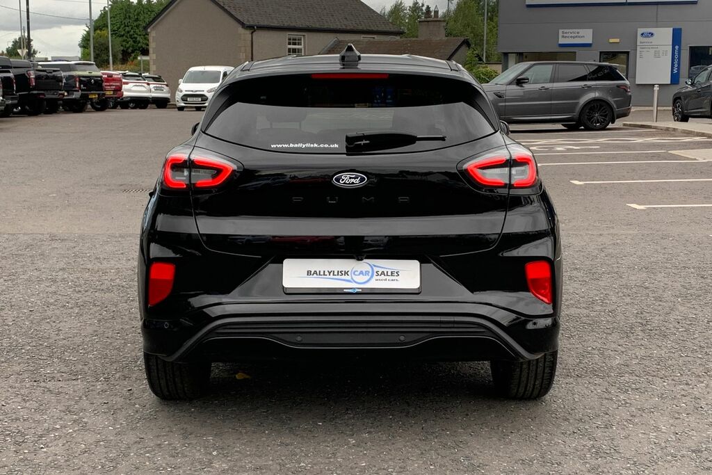 Ford Puma 1.0T 125Ps St-line In Agate Black With 3K HMZ6513 Black #5