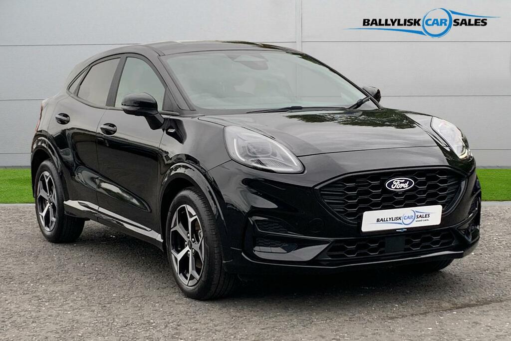 Ford Puma 1.0T 125Ps St-line In Agate Black With 3K Black