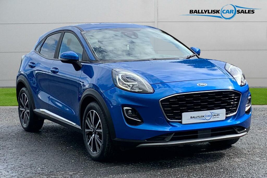 Ford Puma 1.0T 125Ps Titanium In Desert Island Blue With 24K Blue