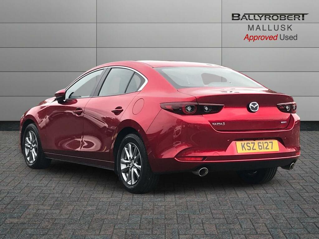 Mazda 3 2.0 E-skyactiv-x Mhev 186 Se-l Lux Red #2