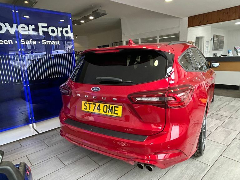 Ford Focus 1.0T Ecoboost Mhev St-line X Estate Self Parki Red #6
