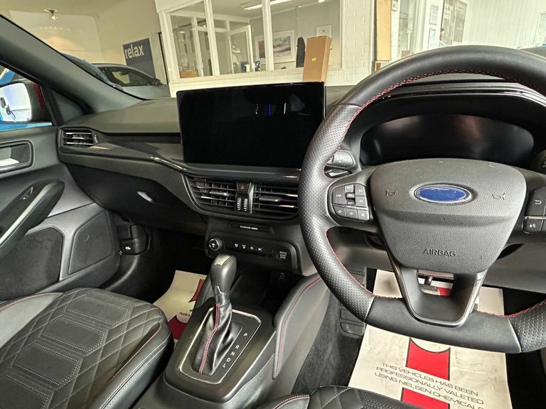 Ford Focus 1.0T Ecoboost Mhev St-line X Estate Self Parki Red #1