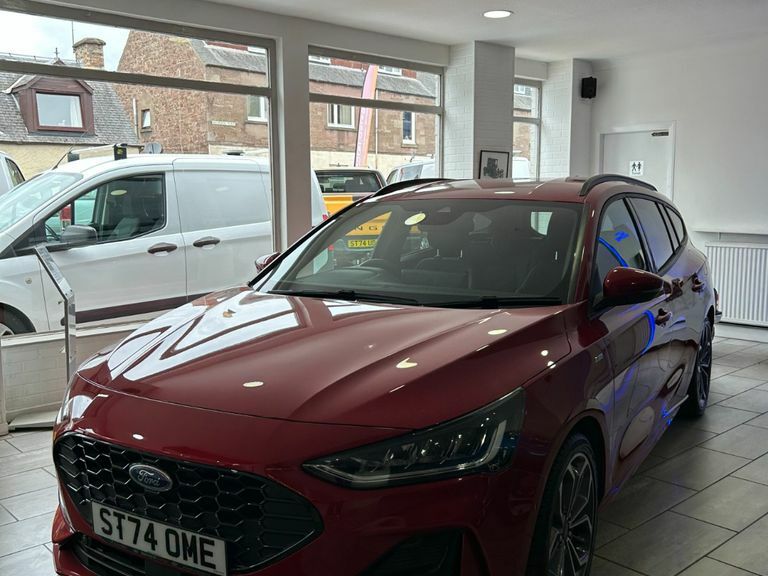 Ford Focus 1.0T Ecoboost Mhev St-line X Estate Self Parki Red #2