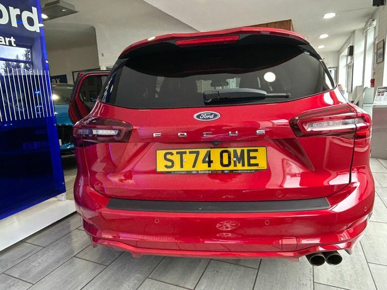 Ford Focus 1.0T Ecoboost Mhev St-line X Estate Self Parki Red #7