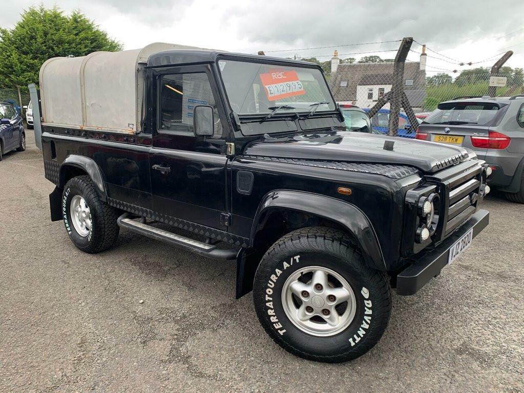 Land Rover Defender 110 Pickup 2001 Black