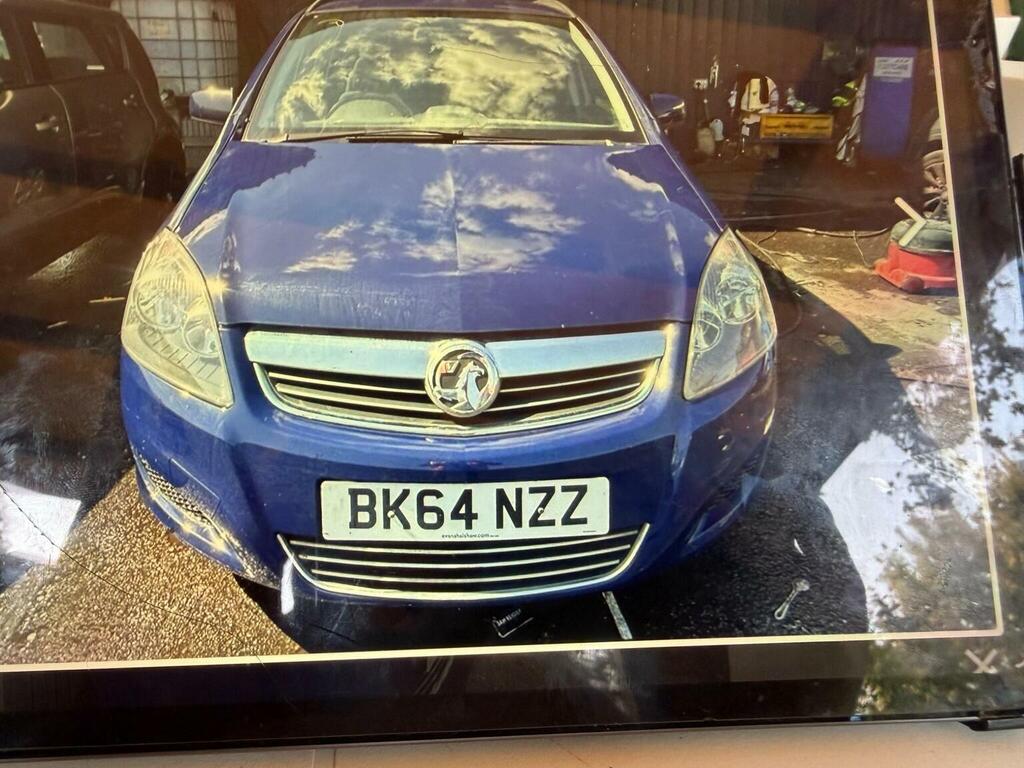 Vauxhall Zafira 1.8 16V Exclusiv Euro 5 Blue