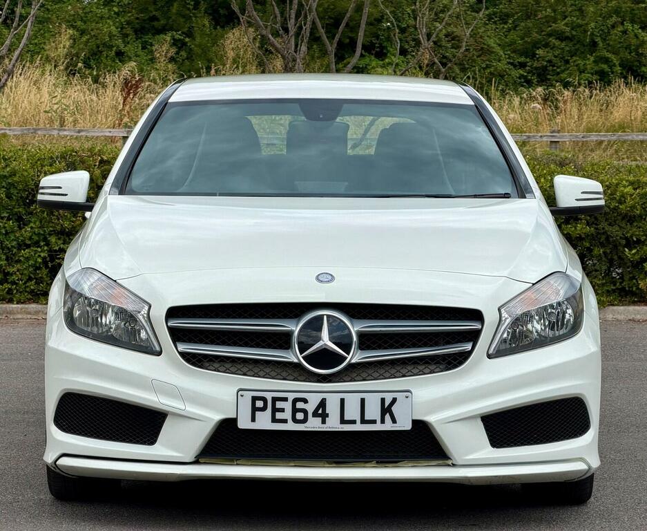 Mercedes-Benz A Class Hatchback 1.6 A200 Amg Sport Euro 6 Ss 201 PE64LLK White #2