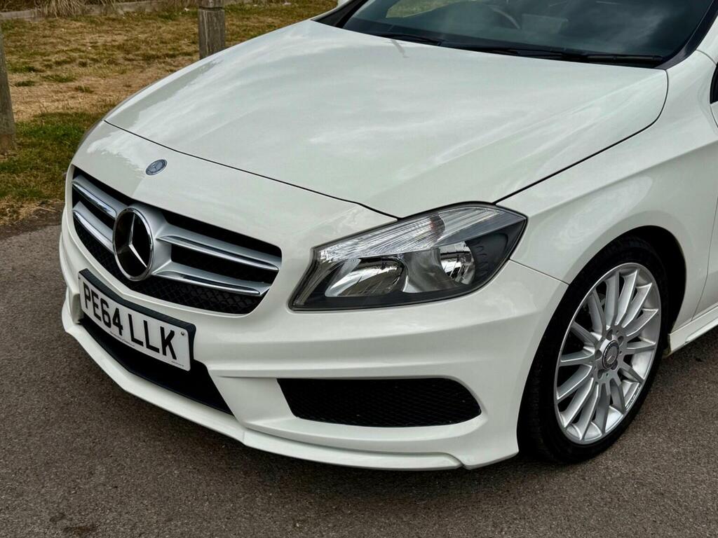 Mercedes-Benz A Class Hatchback 1.6 A200 Amg Sport Euro 6 Ss 201 PE64LLK White #5