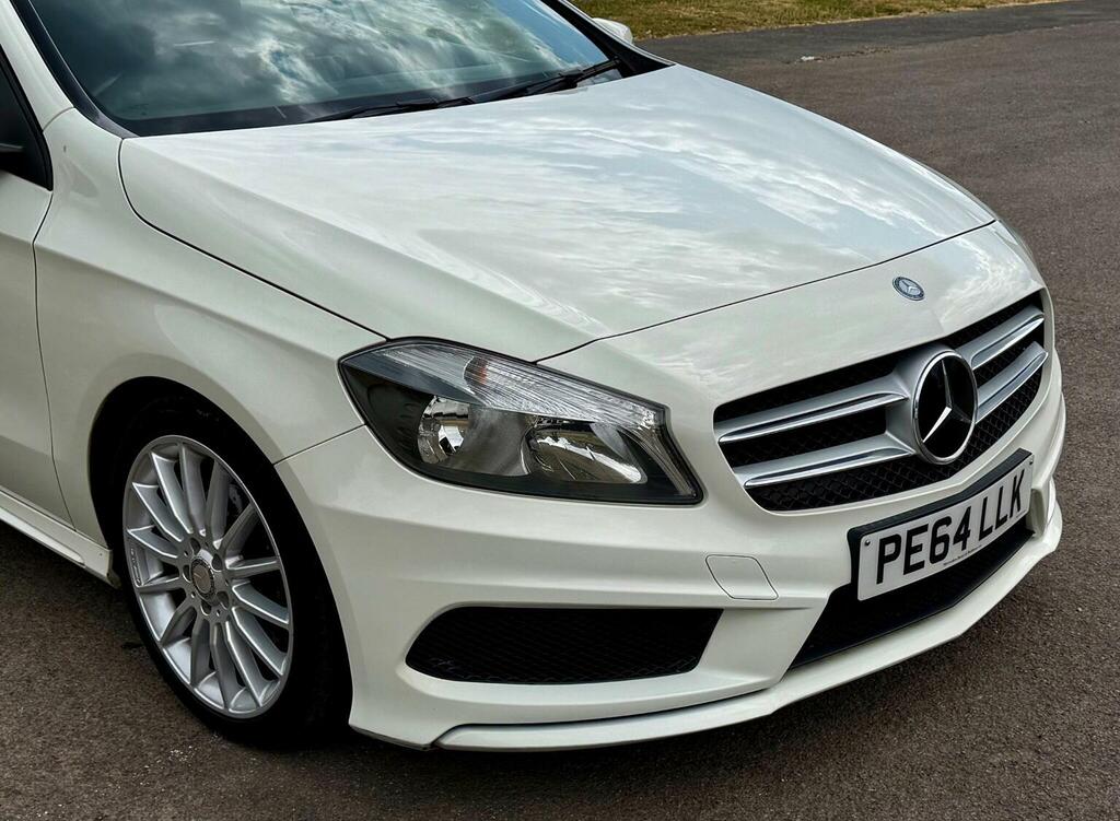 Mercedes-Benz A Class Hatchback 1.6 A200 Amg Sport Euro 6 Ss 201 PE64LLK White #4