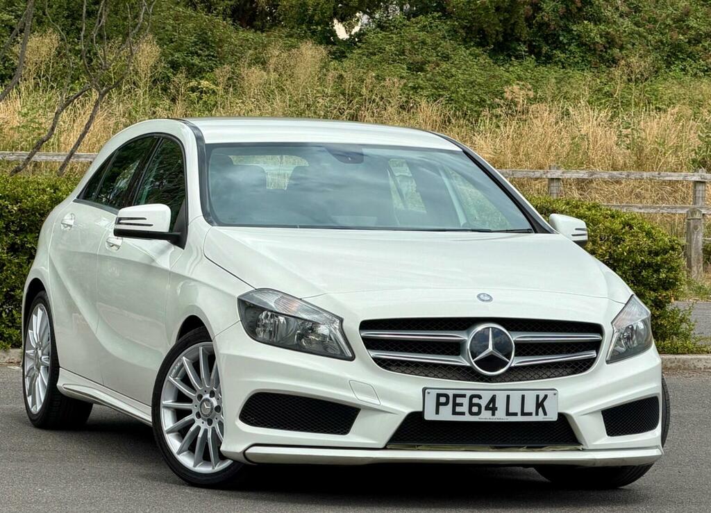 Mercedes-Benz A Class Hatchback 1.6 A200 Amg Sport Euro 6 Ss 201 PE64LLK White